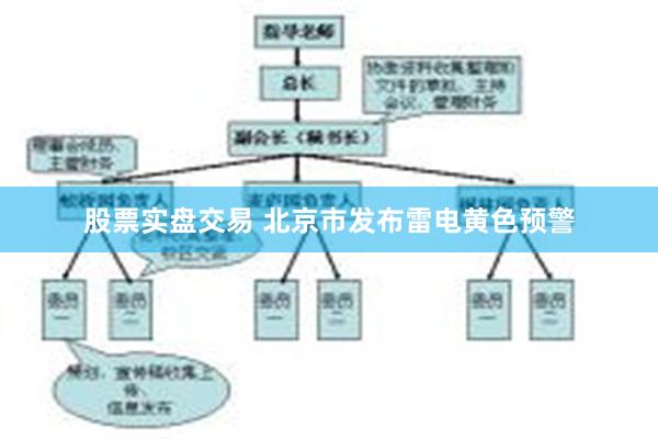 股票实盘交易 北京市发布雷电黄色预警