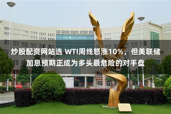 炒股配资网站选 WTI周线怒涨10%，但美联储加息预期正成为多头最危险的对手盘